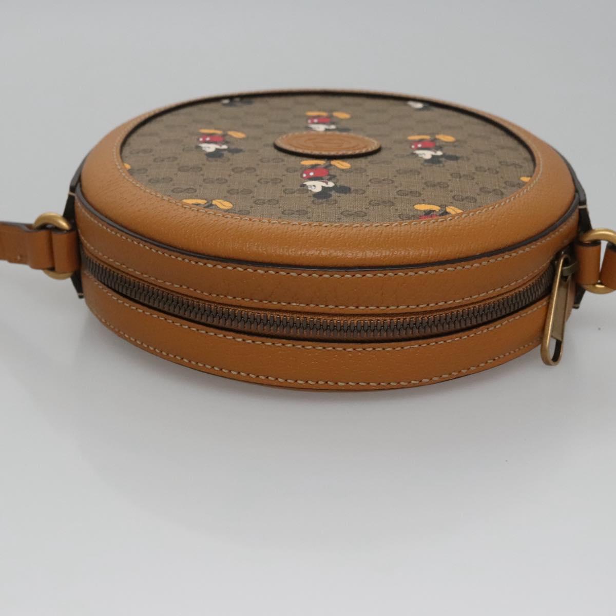 Gucci Disney X Gucci Beige Wicker Shoulder Bag (Pre-Owned)