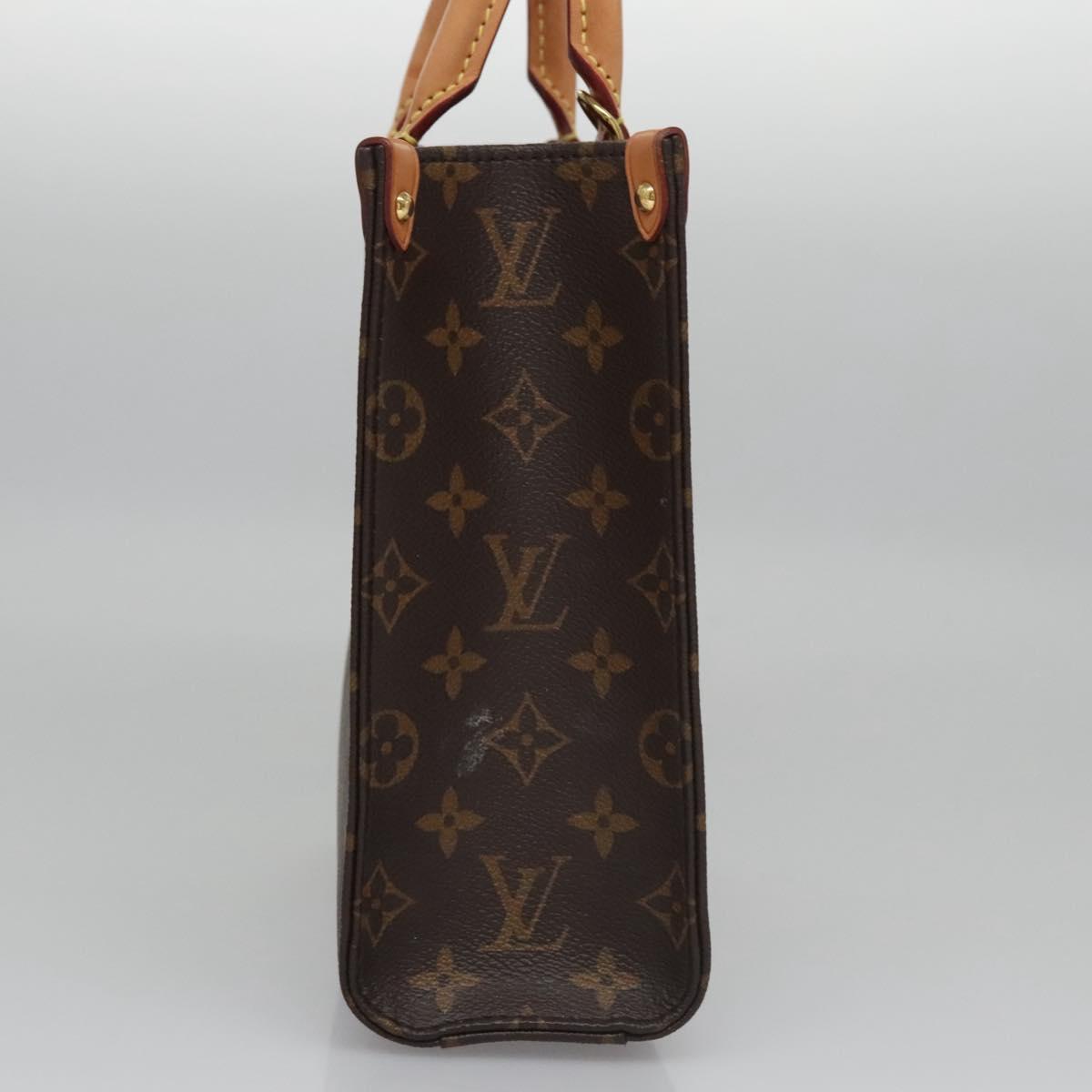 Louis Vuitton Plat Brown Canvas Handbag (Pre-Owned)