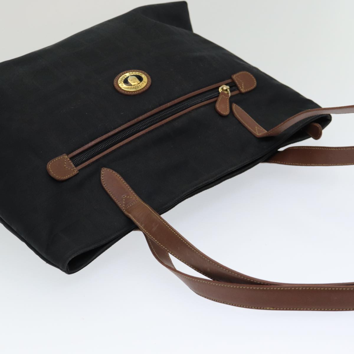 Burberry - Black Canvas Tote Bag (Pre-Owned)
