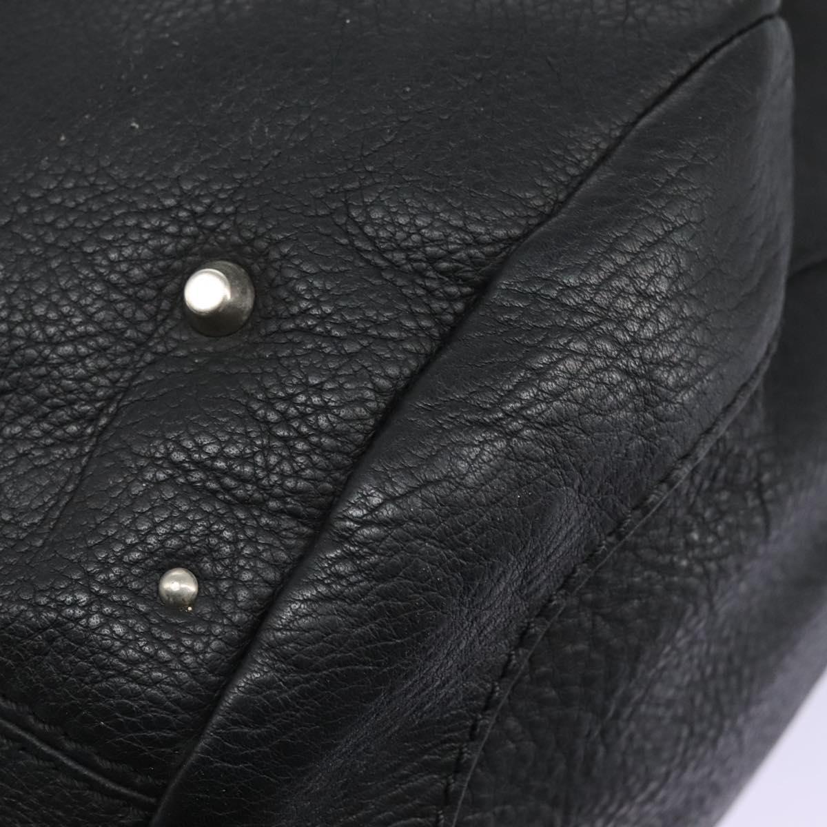 Chloé Paddington Black Leather Travel Bag (Pre-Owned)