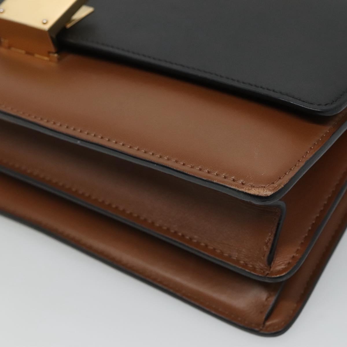 Céline Case Flap Black Leather Shoulder Bag (Pre-Owned)
