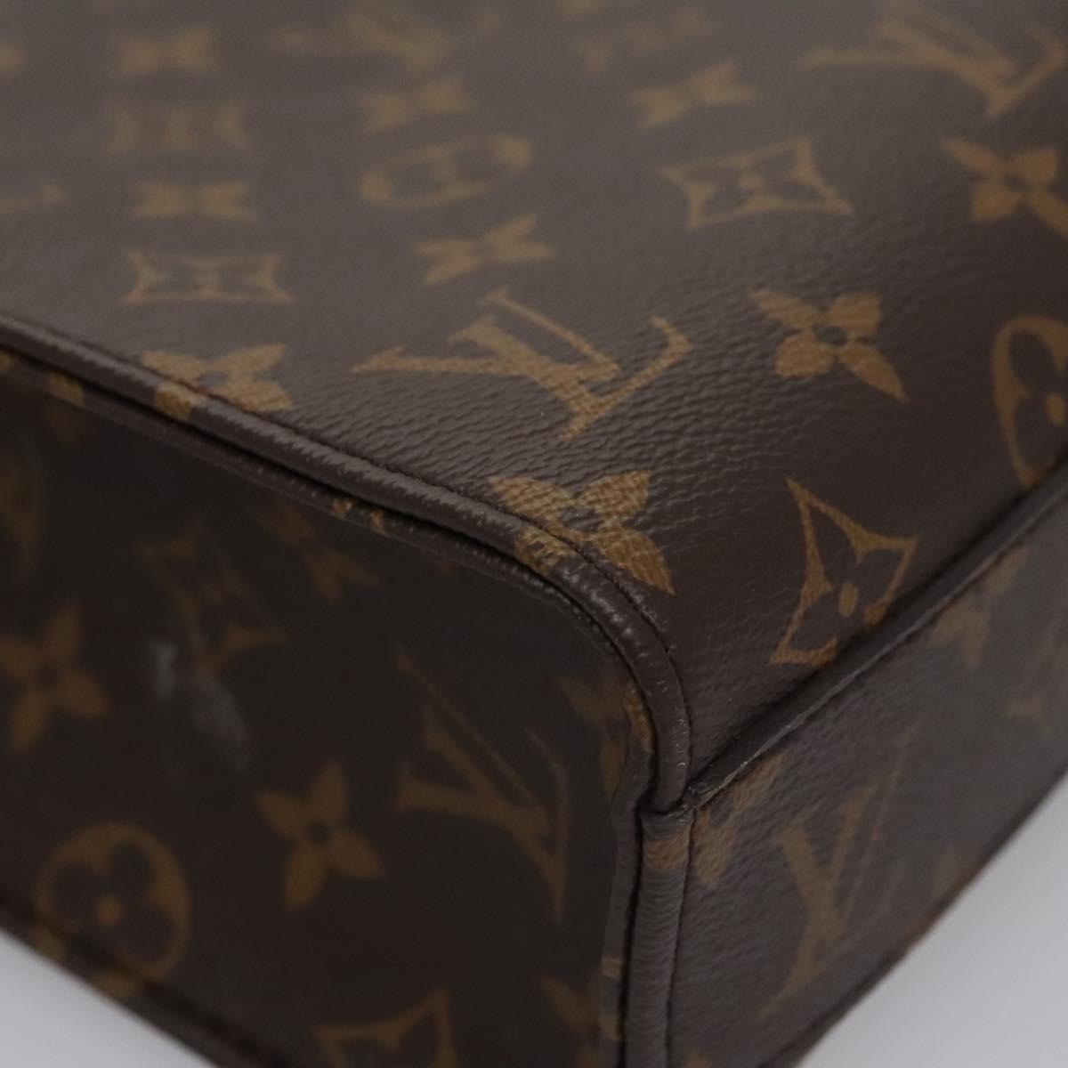 Louis Vuitton Plat Brown Canvas Handbag (Pre-Owned)