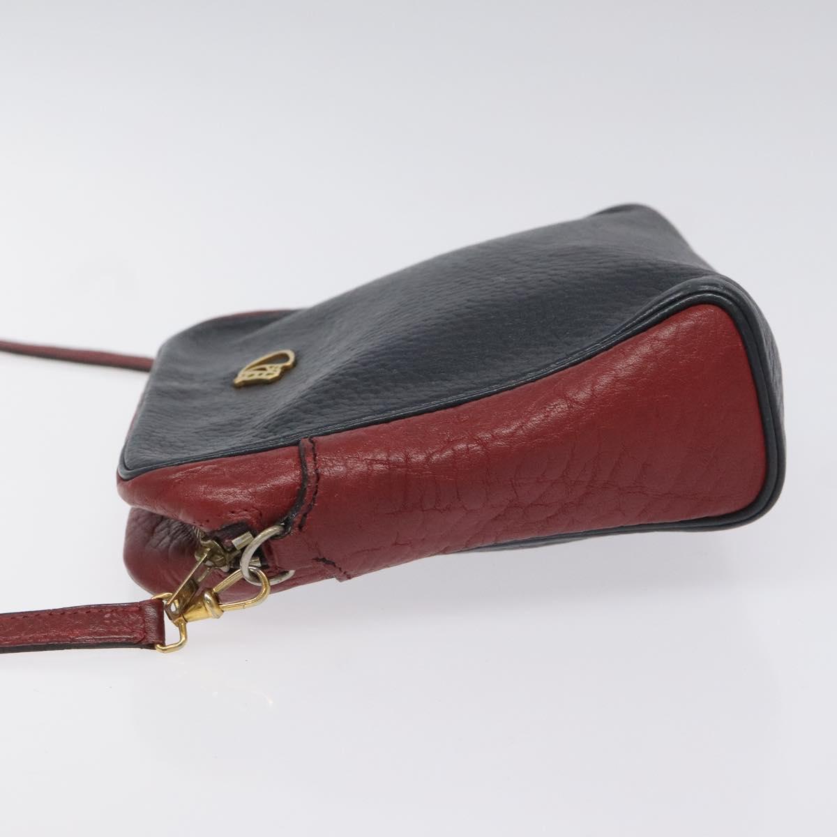 Hermès -- Navy Leather Shoulder Bag (Pre-Owned)