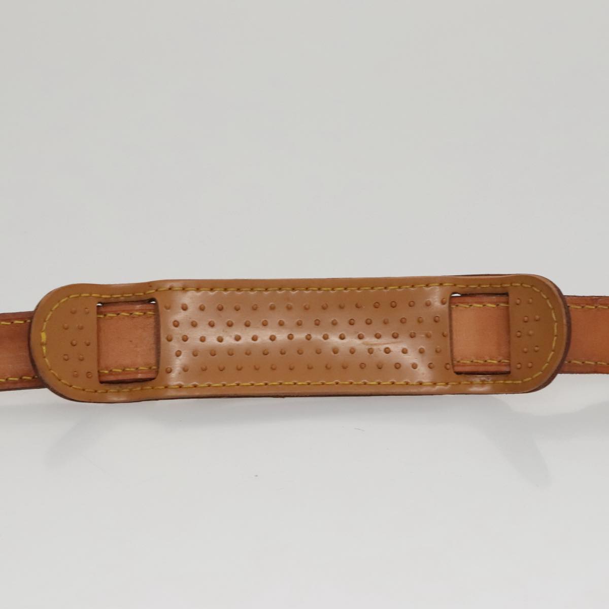 Louis Vuitton Bandoulière De Sac Beige Leather Bag Jewelry (Pre-Owned)