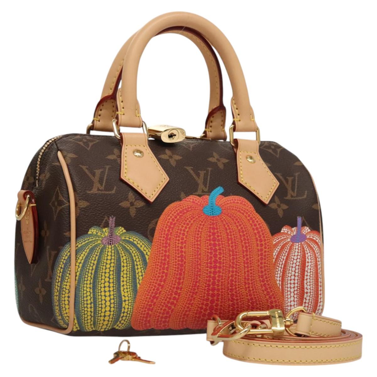 Louis Vuitton Speedy Bandoulière 20 Brown Canvas Handbag (Pre-Owned)