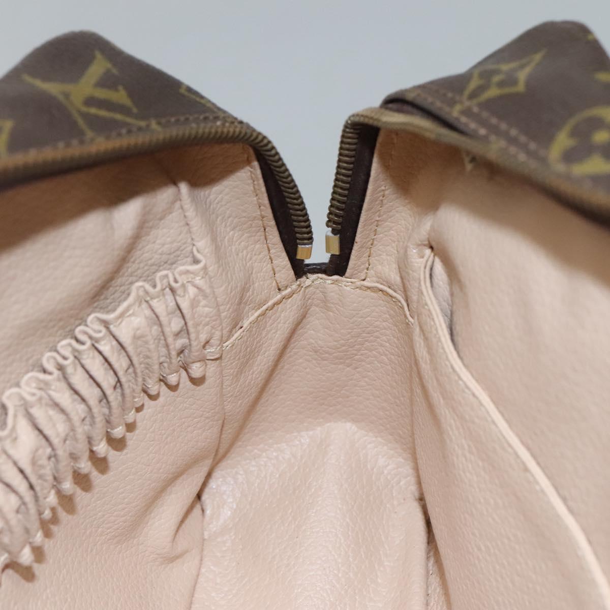 Louis Vuitton Trousse Toilette 28 Brown Canvas Clutch Bag (Pre-Owned)