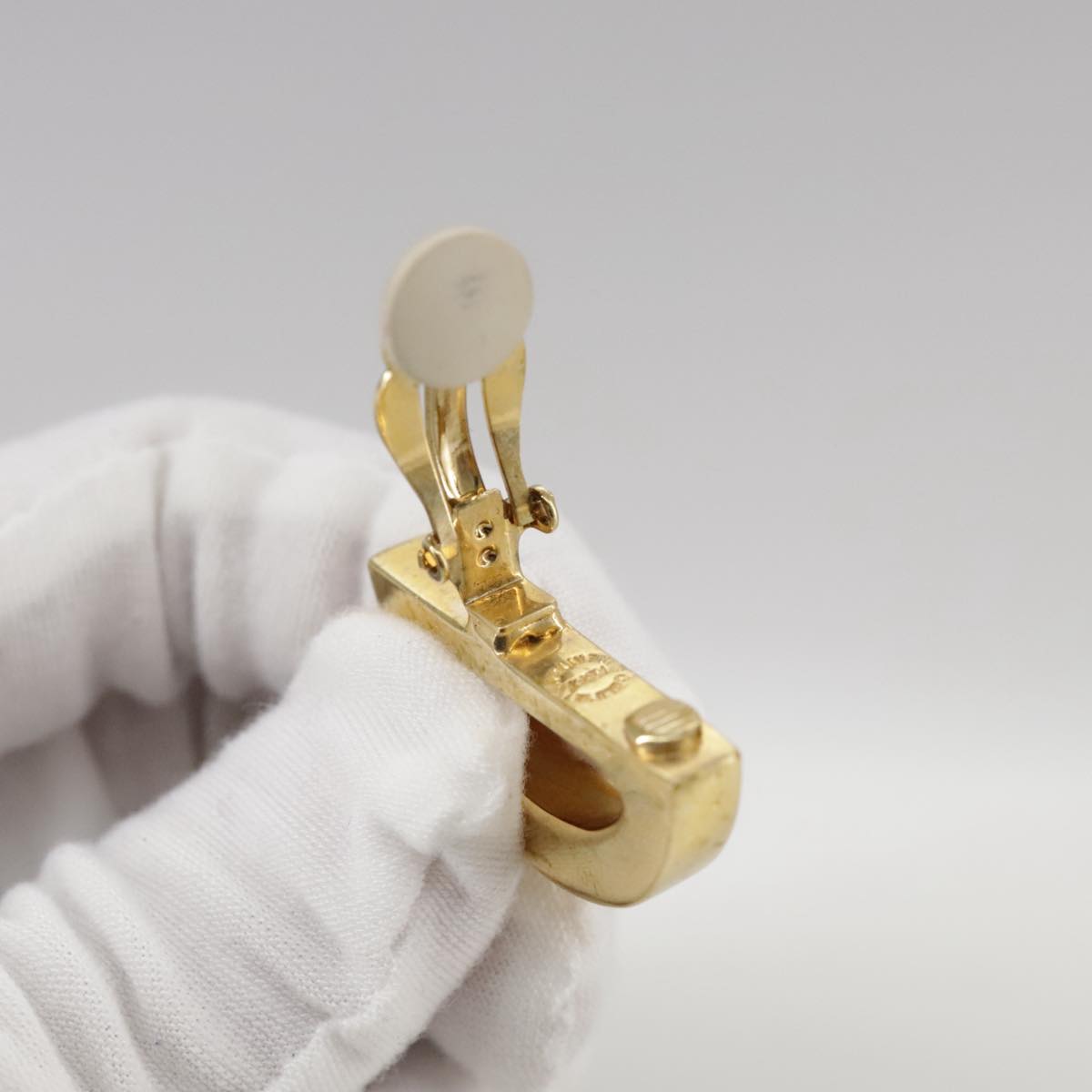 Céline Gold Metal Earring Jewelry (Pre-Owned)