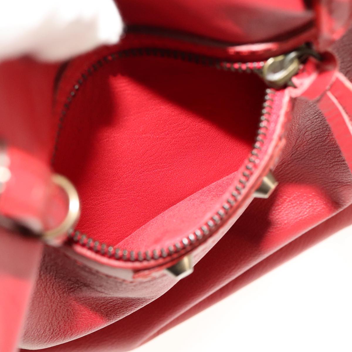 Balenciaga Papier Red Leather Tote Bag (Pre-Owned)