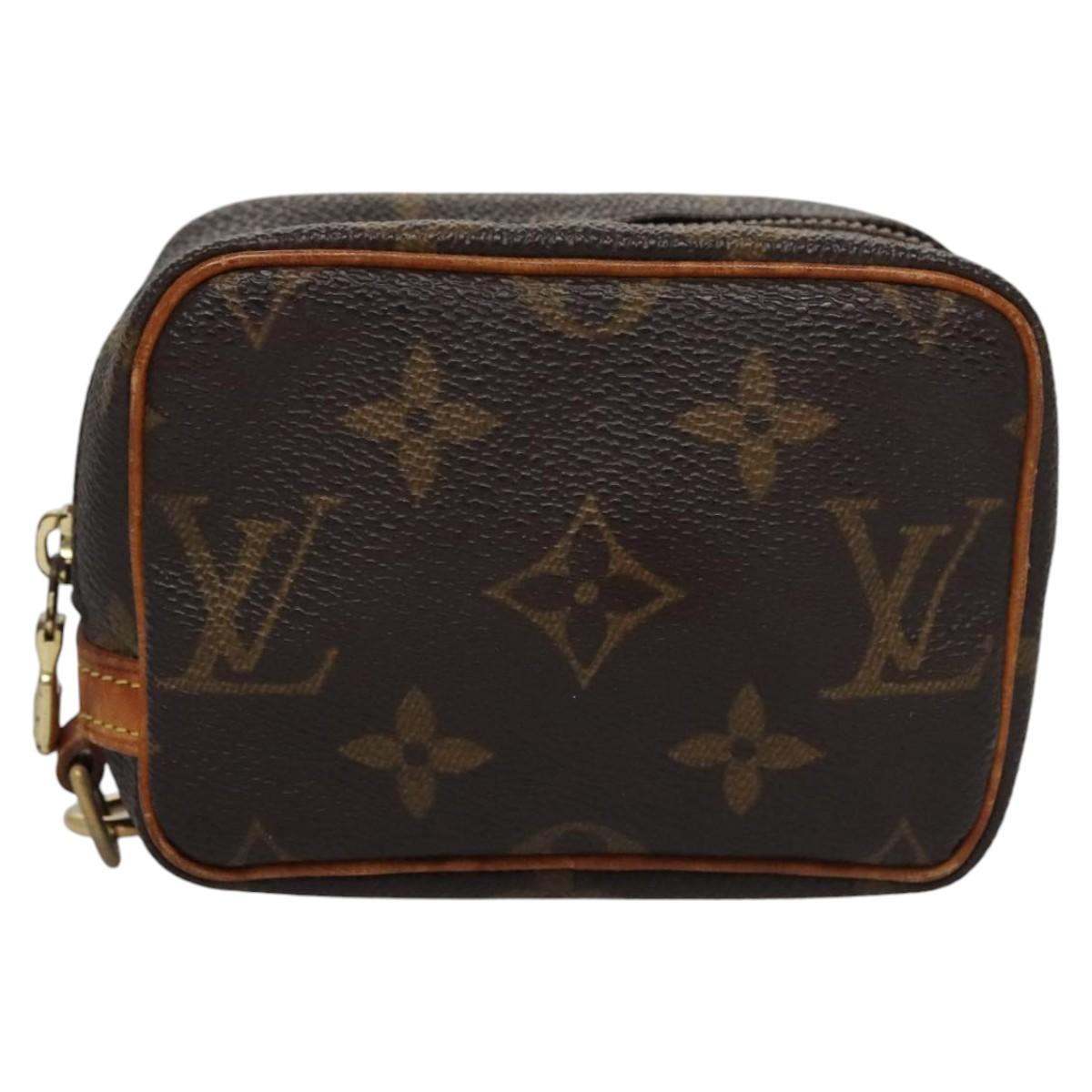 Louis Vuitton Wapiti Brown Canvas Clutch Bag (Pre-Owned)
