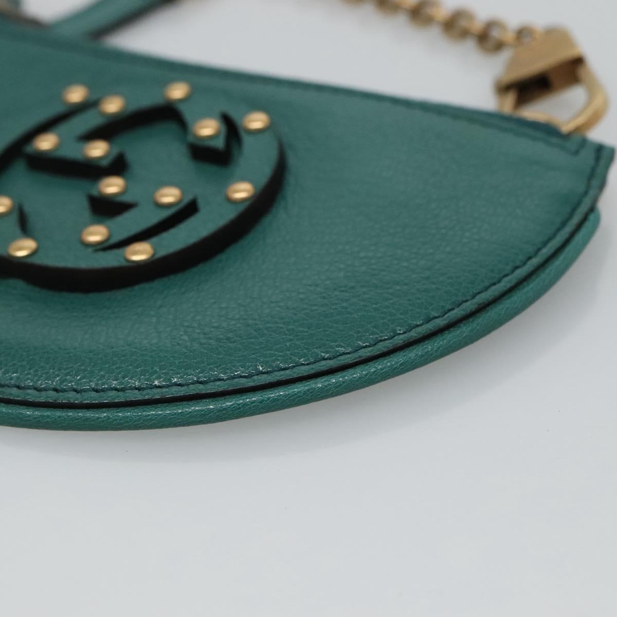 Gucci Green Leather Wallet (Pre-Owned)
