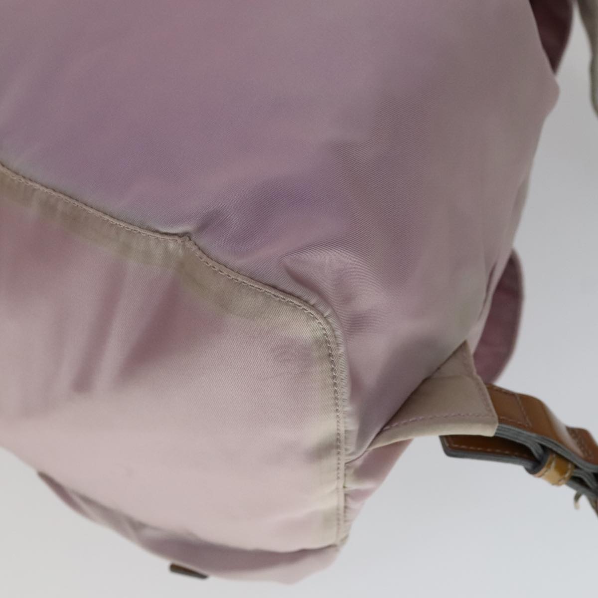 Prada Re-Nylon Pink Synthetic Backpack Bag (Pre-Owned)