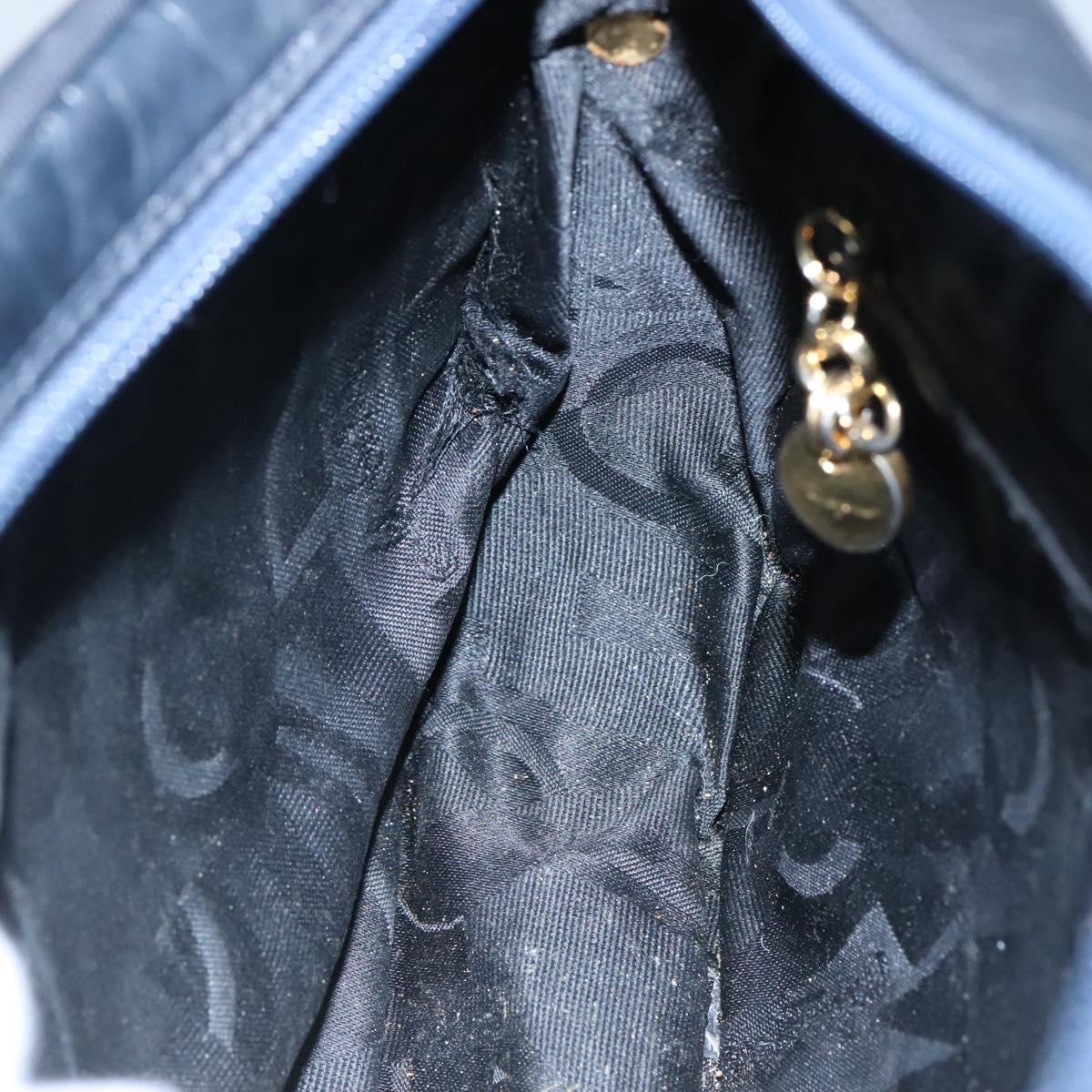 Salvatore Ferragamo Vara Black Leather Shoulder Bag (Pre-Owned)
