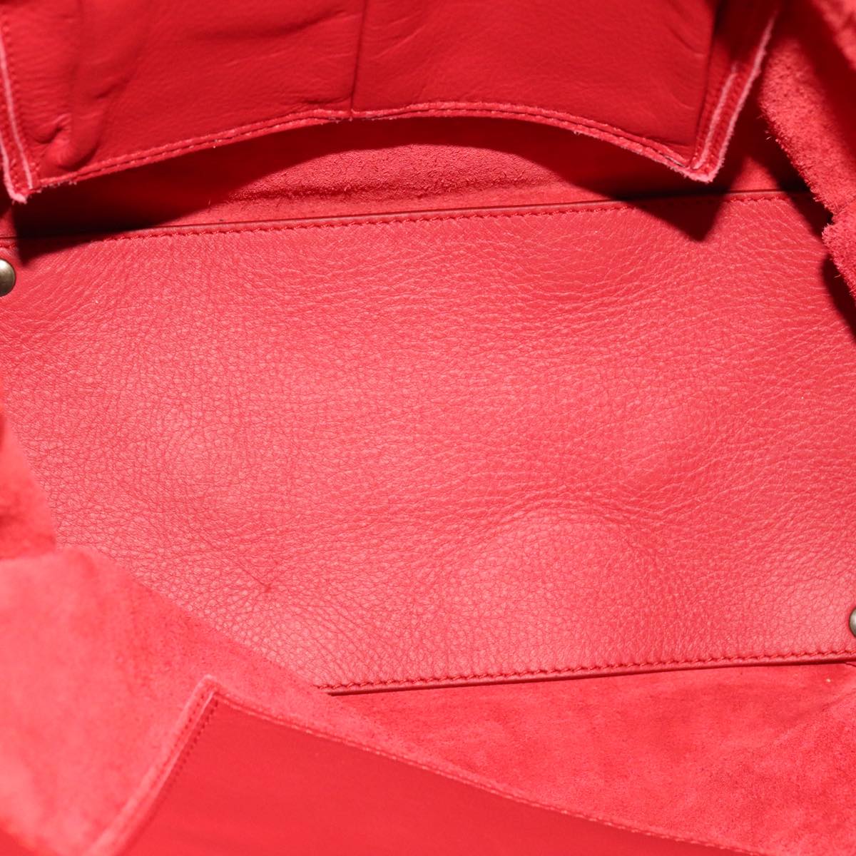 Balenciaga Papier Red Leather Tote Bag (Pre-Owned)