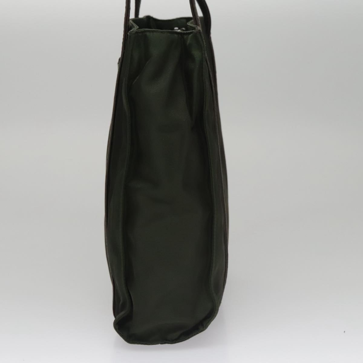 Prada Tessuto Khaki Synthetic Tote Bag (Pre-Owned)