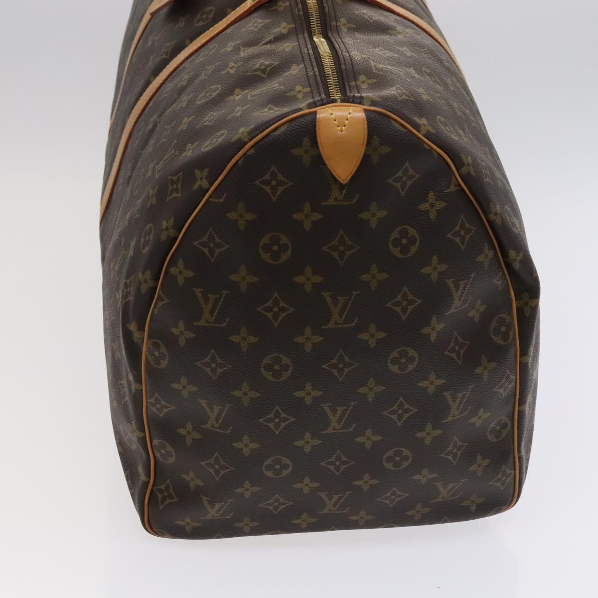 Louis Vuitton Keepall 60 Brown Canvas Travel Bag (Pre-Owned)