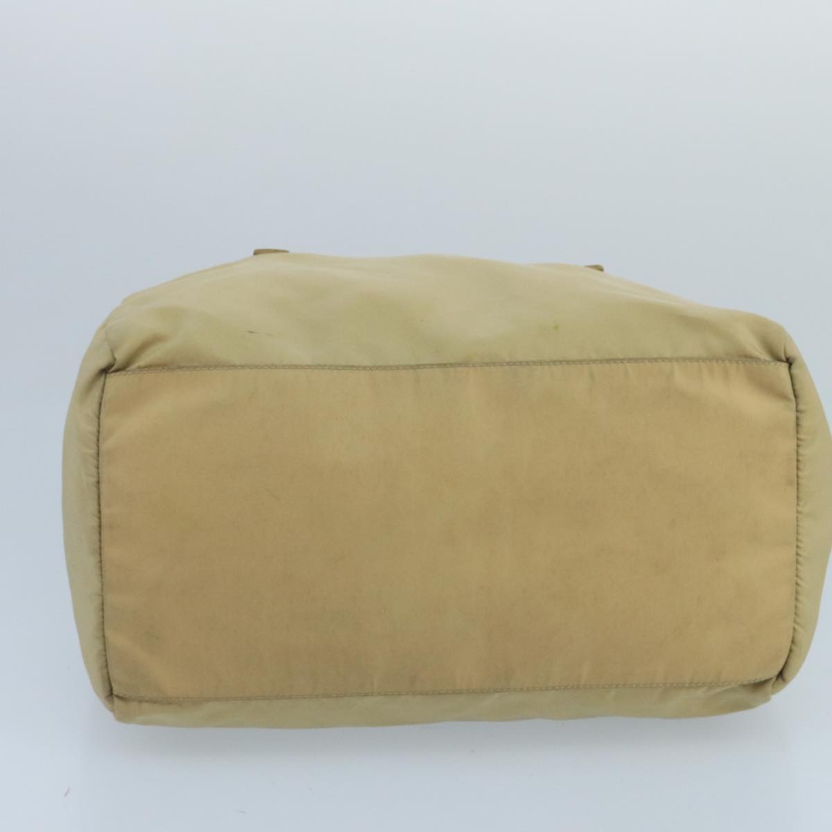 Prada Re-Nylon Beige Synthetic Handbag (Pre-Owned)