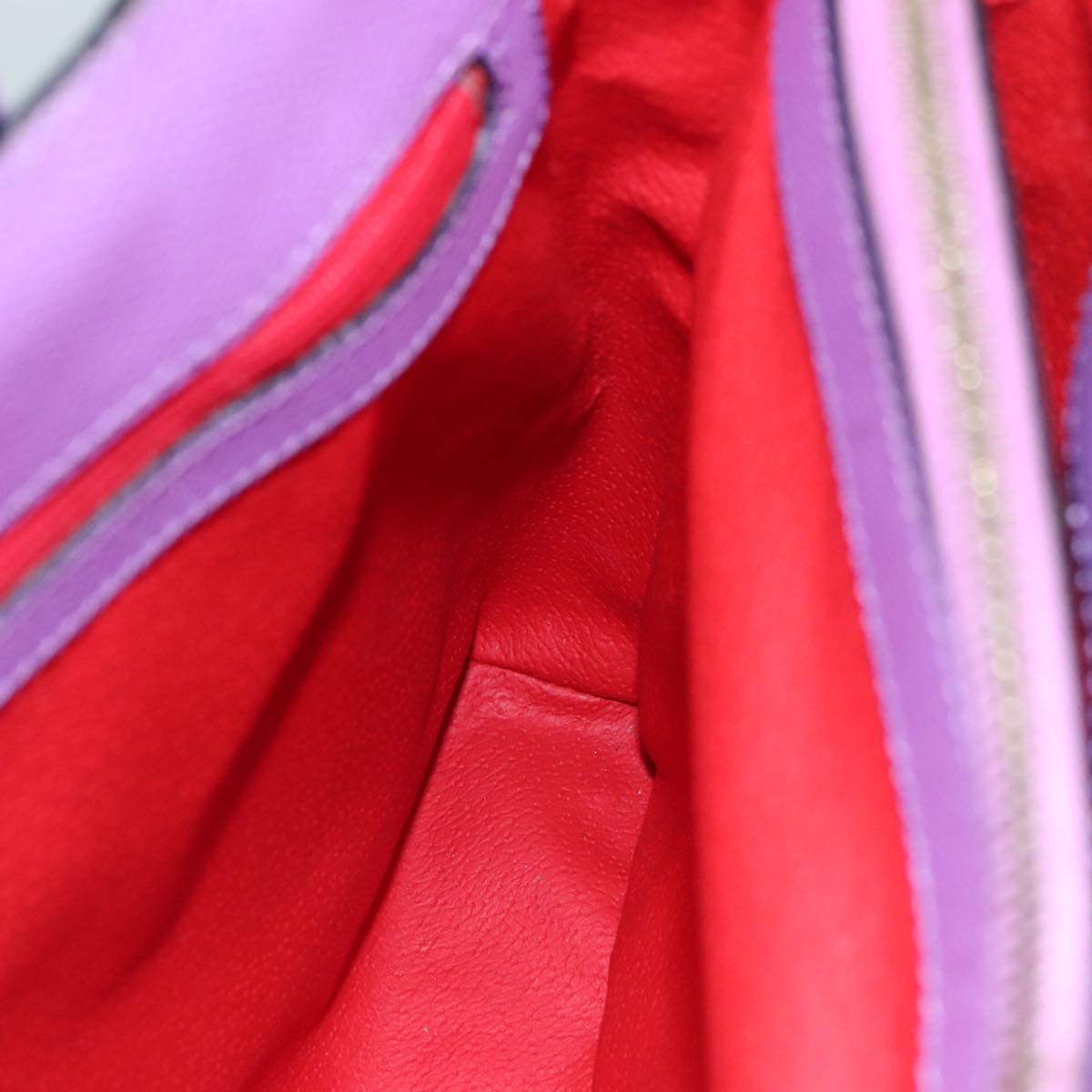 Céline Purple Leather Tote Bag (Pre-Owned)