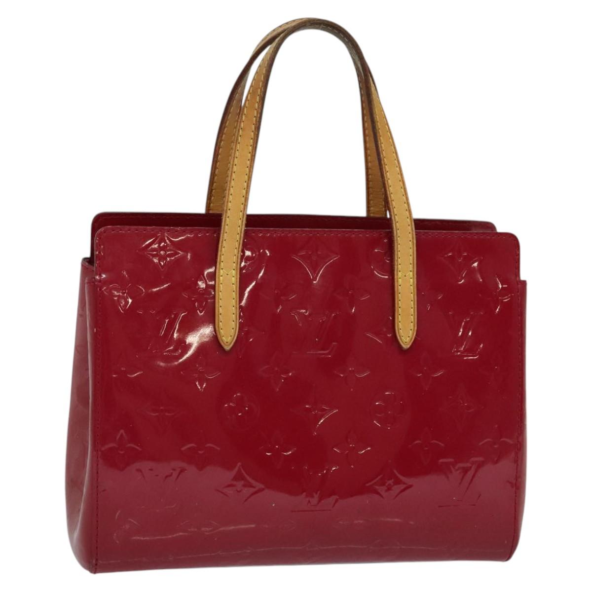 Louis Vuitton Catalina White Patent Leather Handbag (Pre-Owned)