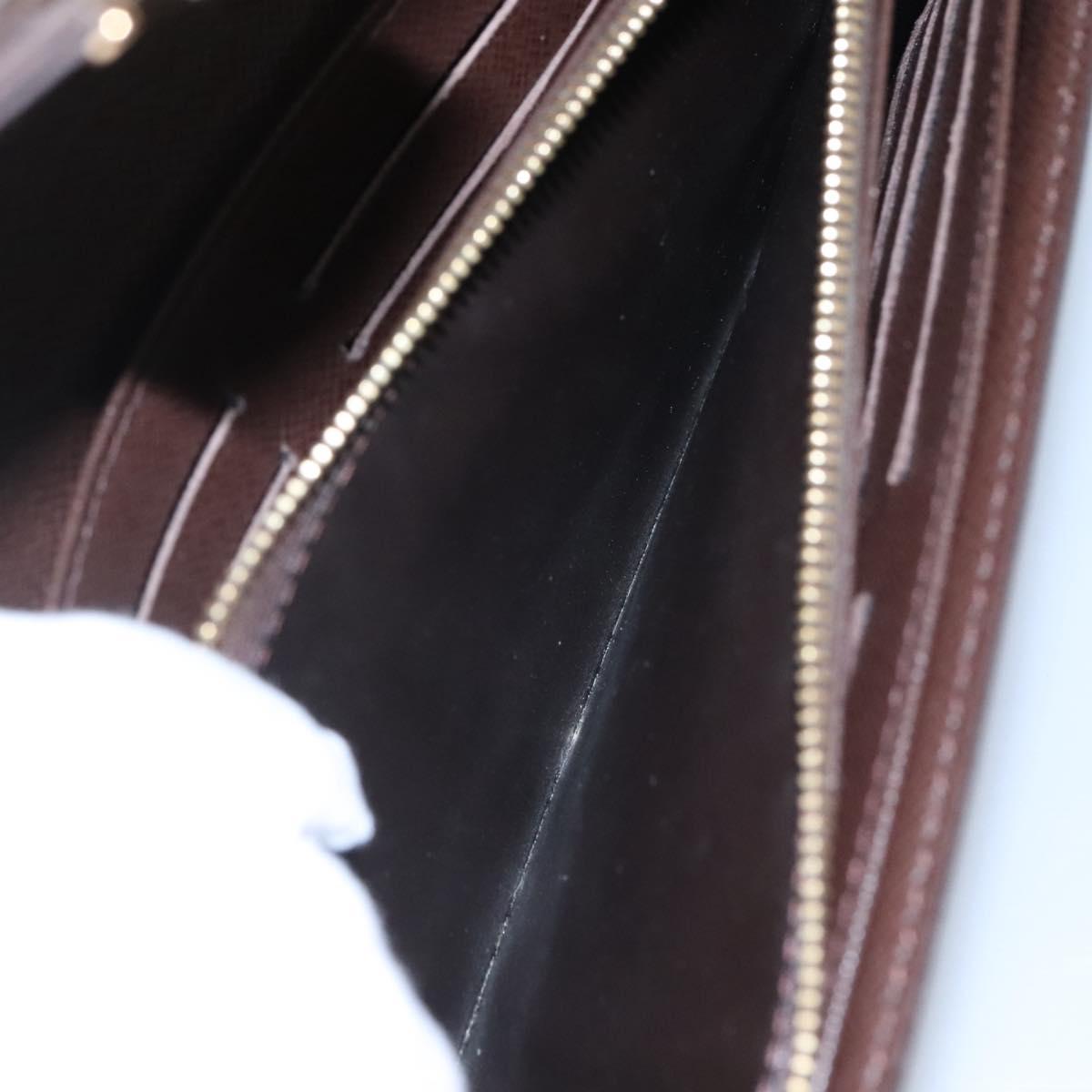Louis Vuitton Sistina Brown Canvas Wallet (Pre-Owned)