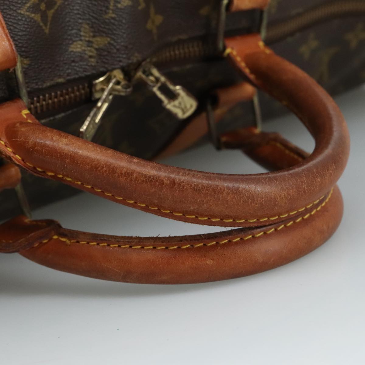 Louis Vuitton Keepall 60 Brown Canvas Travel Bag (Pre-Owned)