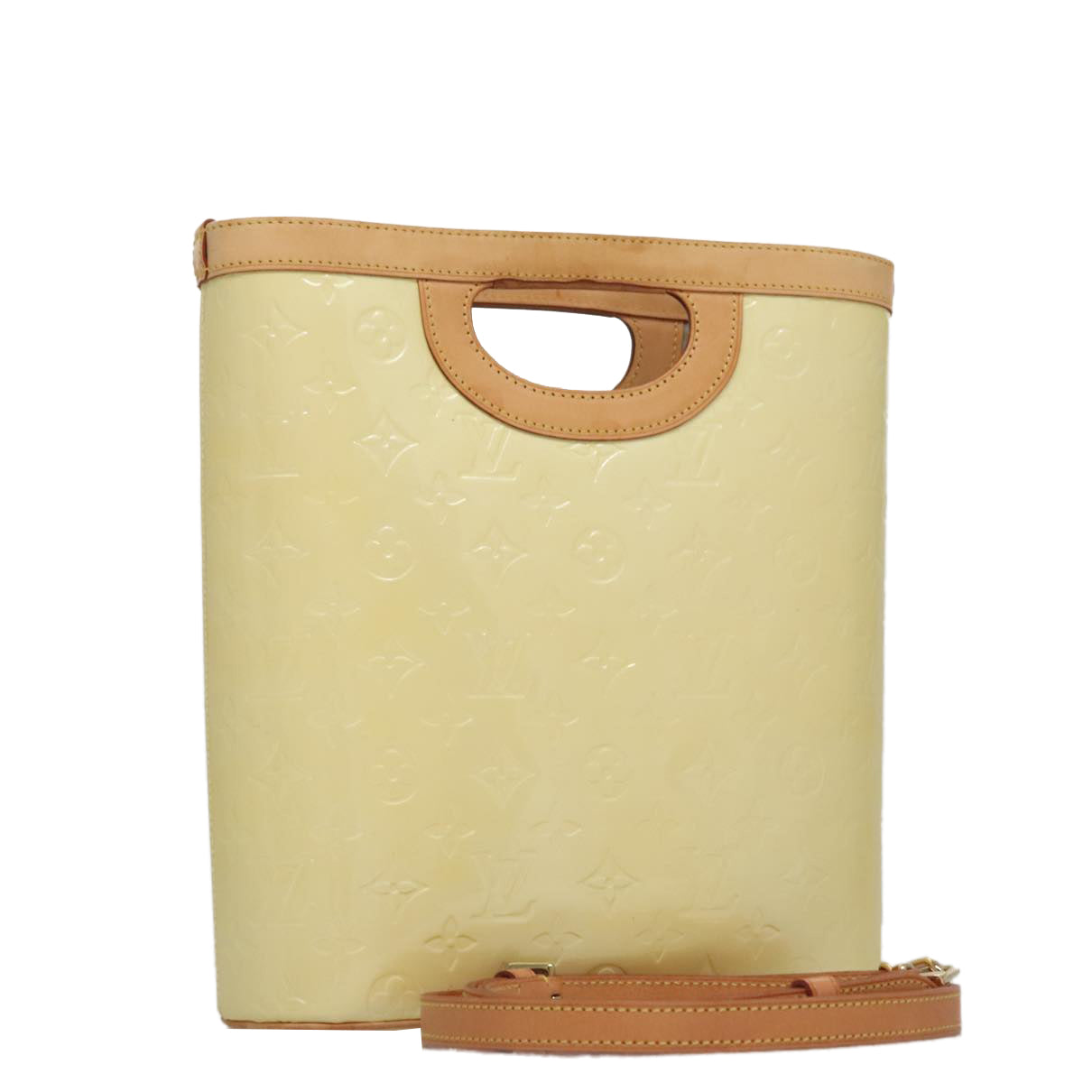 Louis Vuitton Stillwood Yellow Patent Leather Handbag (Pre-Owned)