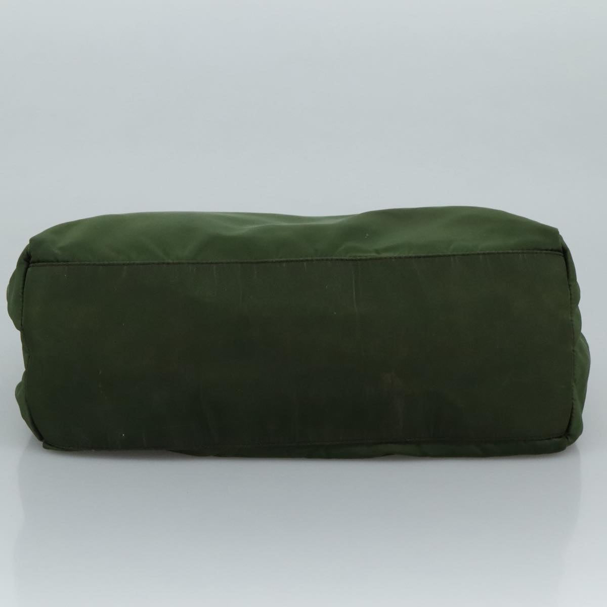 Prada Tessuto Khaki Synthetic Handbag (Pre-Owned)