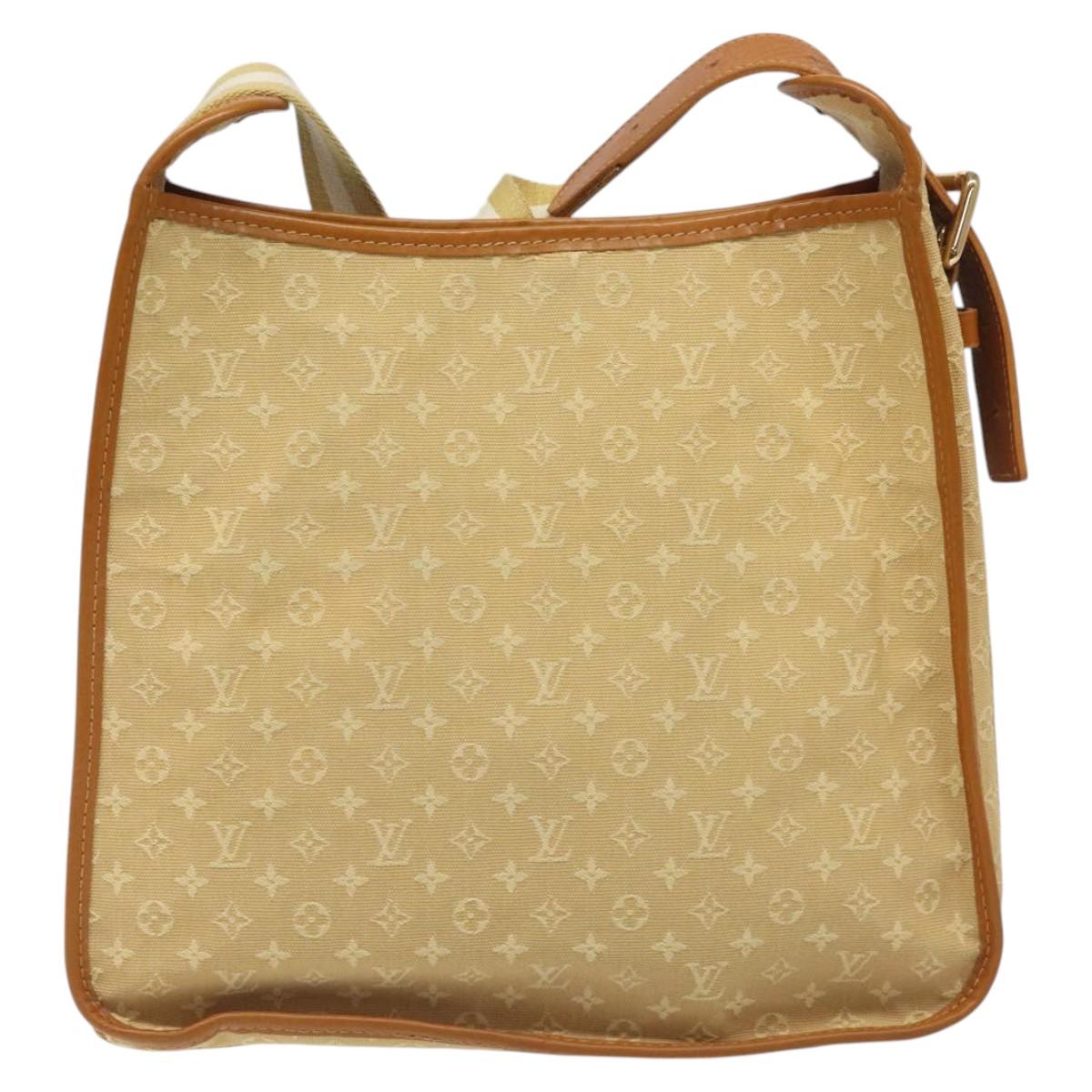Louis Vuitton Mary Kate Beige Canvas Shoulder Bag (Pre-Owned)