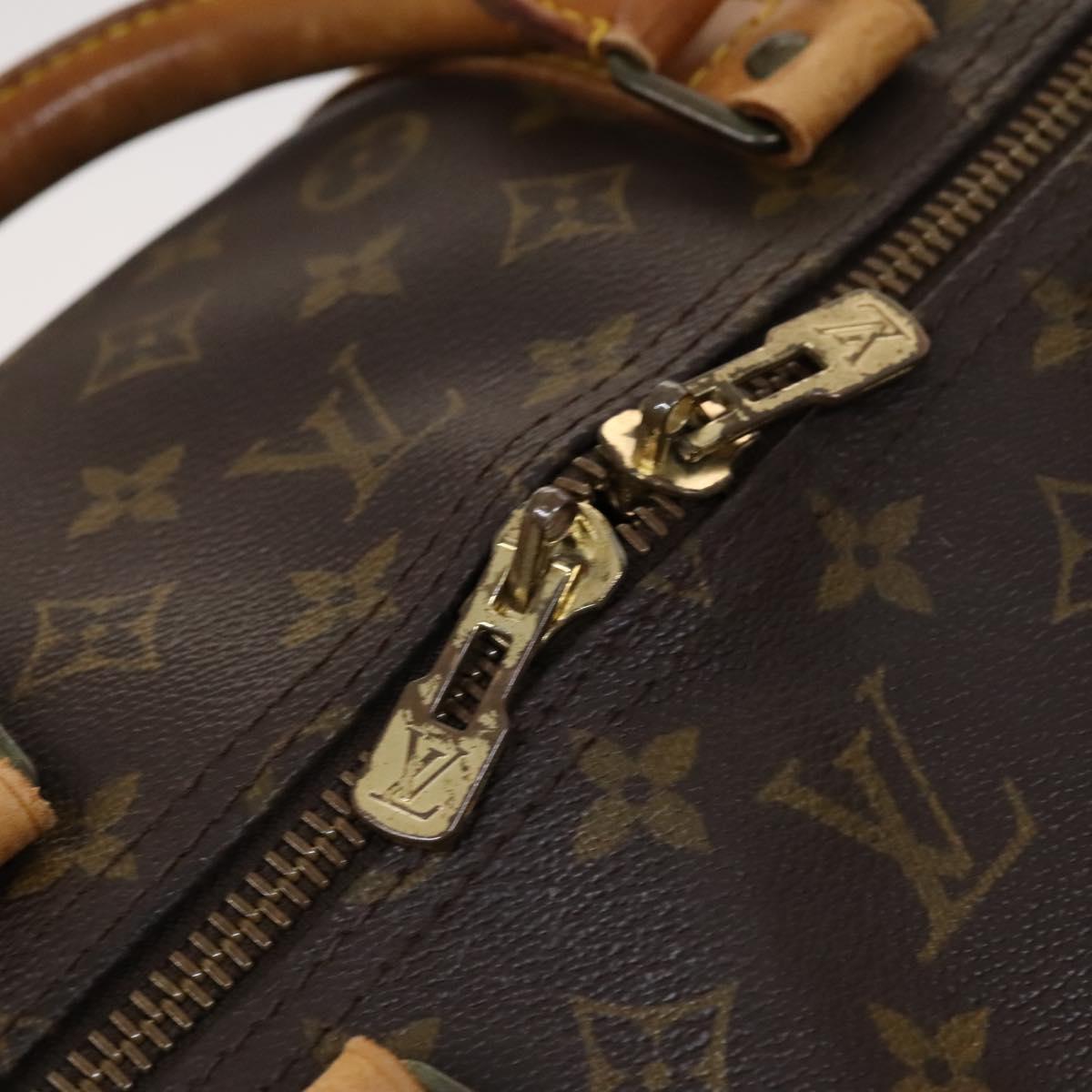 Louis Vuitton Keepall Bandoulière 60 Brown Canvas Travel Bag (Pre-Owned)