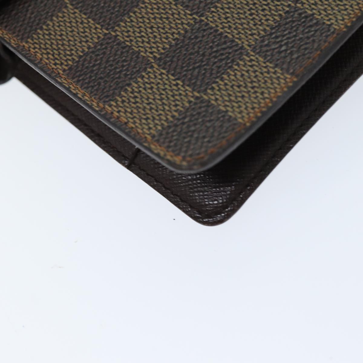 Louis Vuitton Agenda Cover Brown Canvas Wallet (Pre-Owned)