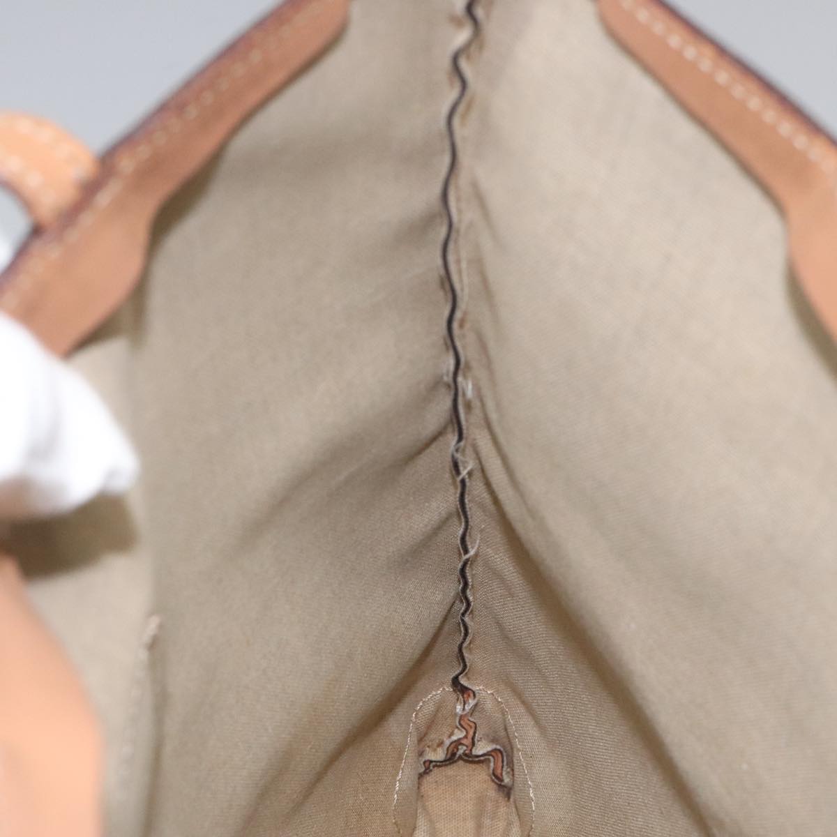 Céline Macadam Brown Canvas Handbag (Pre-Owned)