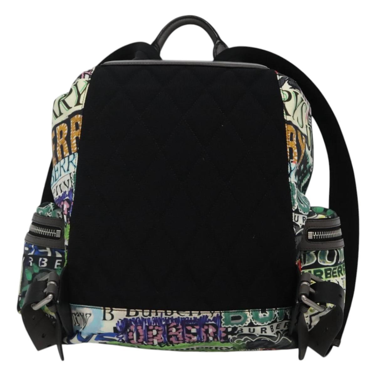 Burberry Multicolour Synthetic Backpack Bag (Pre-Owned)