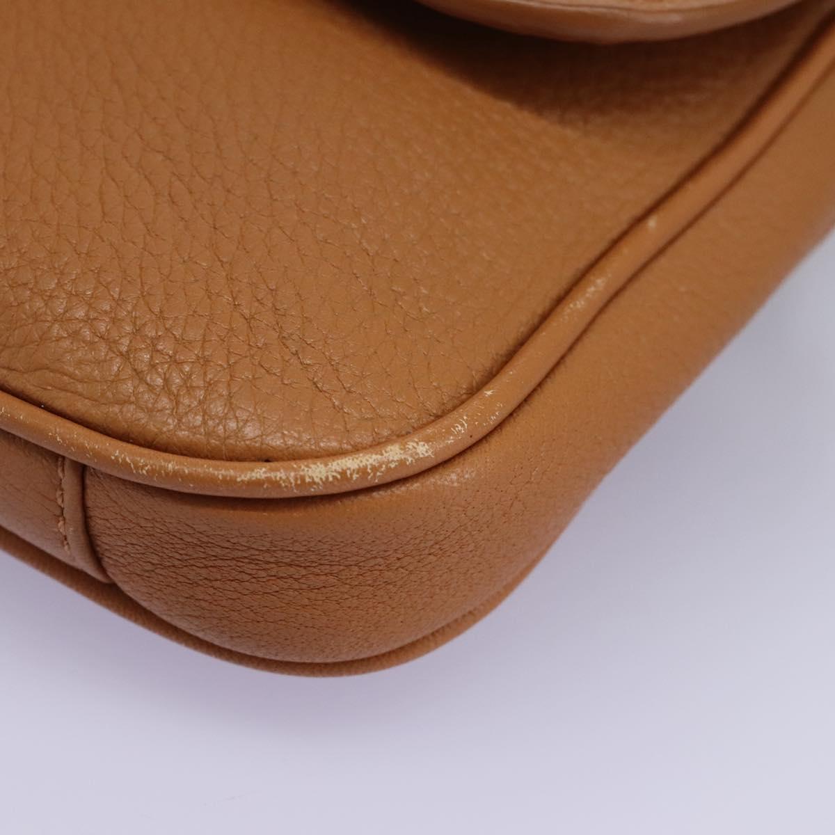 Tory Burch Brown Leather Shoulder Bag (Pre-Owned)