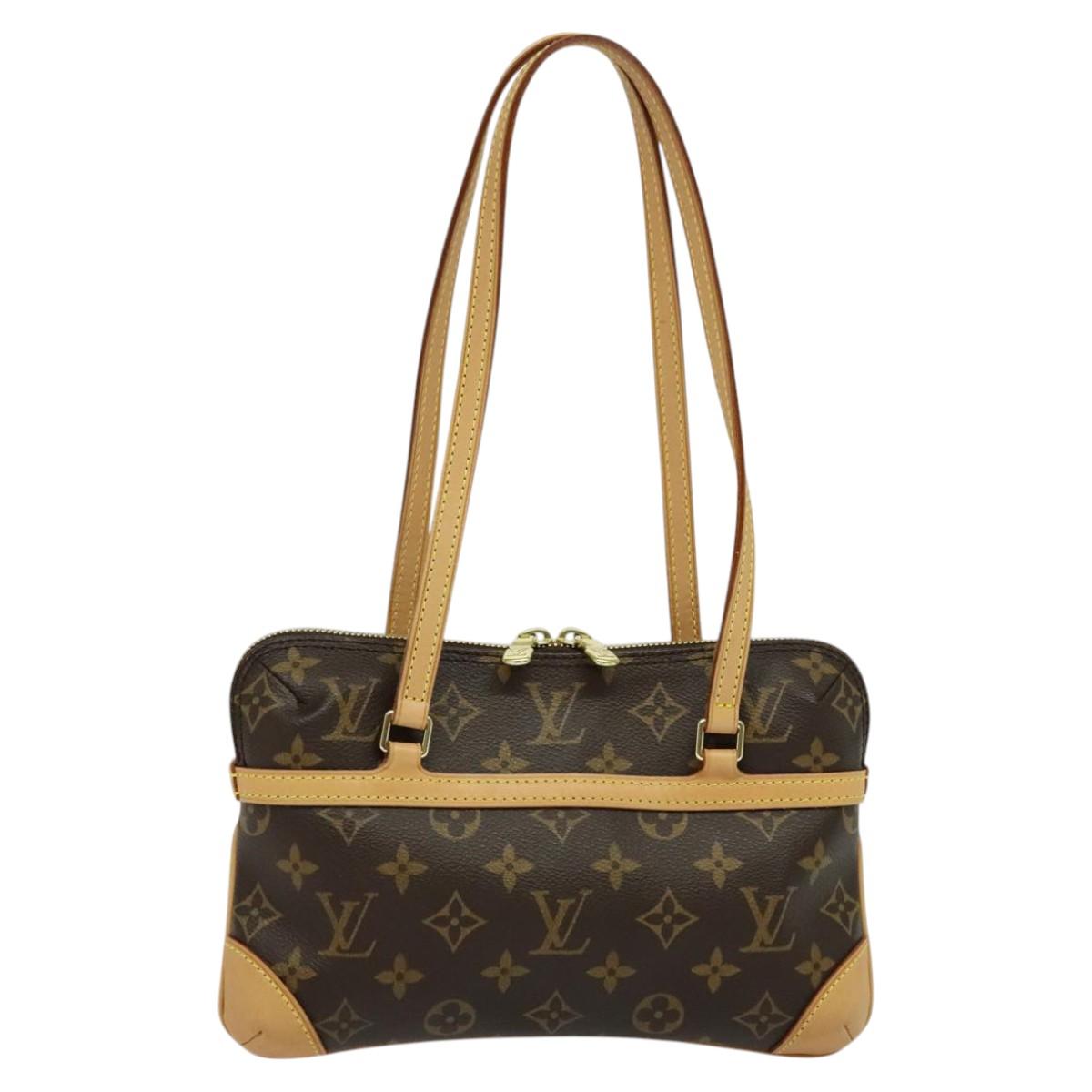 Louis Vuitton Coussin Brown Canvas Shoulder Bag (Pre-Owned)