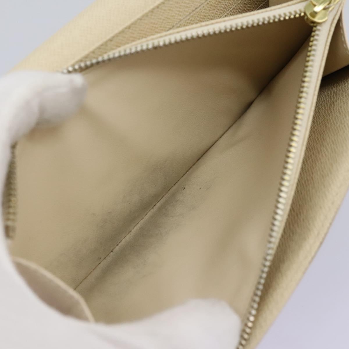Louis Vuitton Sarah White Canvas Wallet (Pre-Owned)