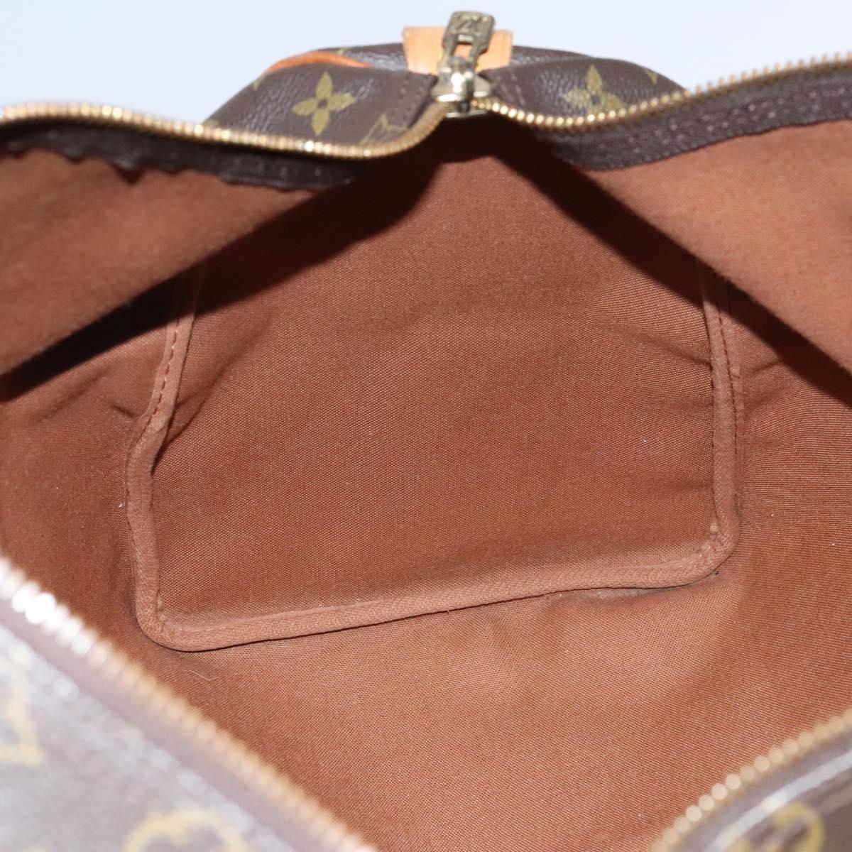 Louis Vuitton Keepall 45 Brown Canvas Travel Bag (Pre-Owned)