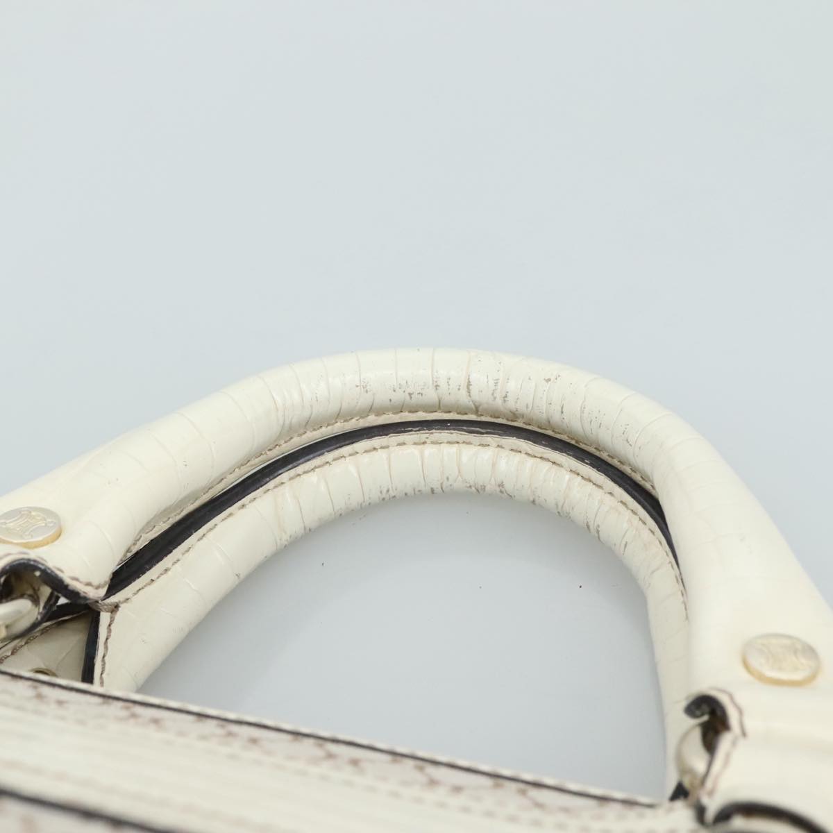 Céline Boogie Beige Canvas Handbag (Pre-Owned)