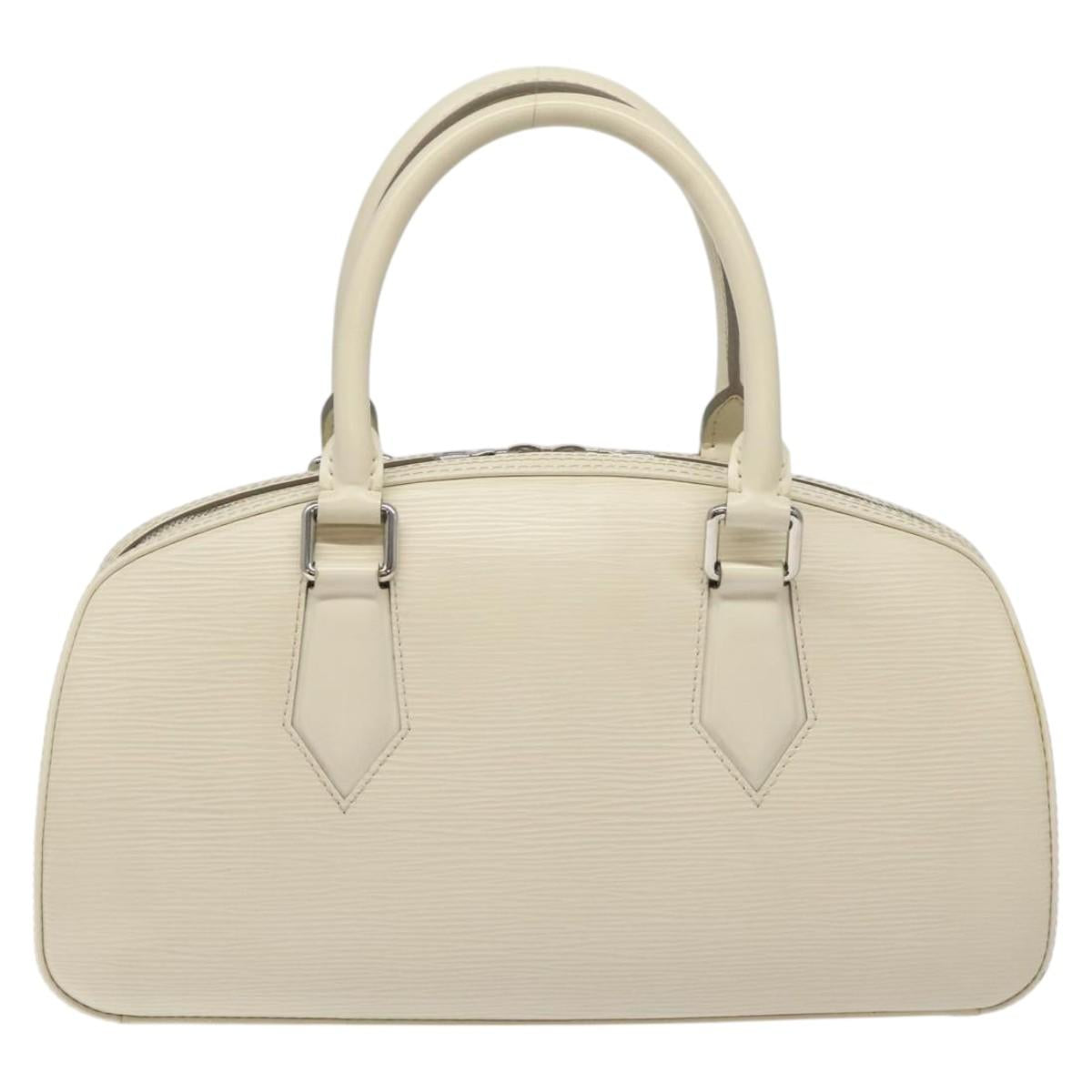 Louis Vuitton Jasmin Beige Leather Handbag (Pre-Owned)