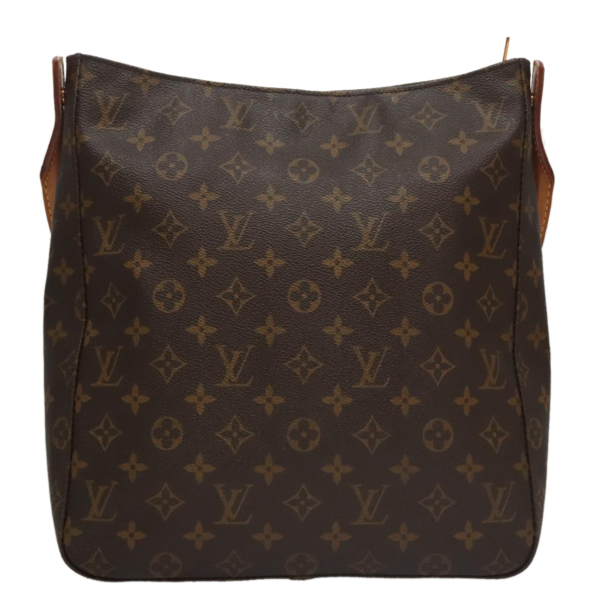 Louis Vuitton Looping Gm Brown Canvas Shoulder Bag (Pre-Owned)