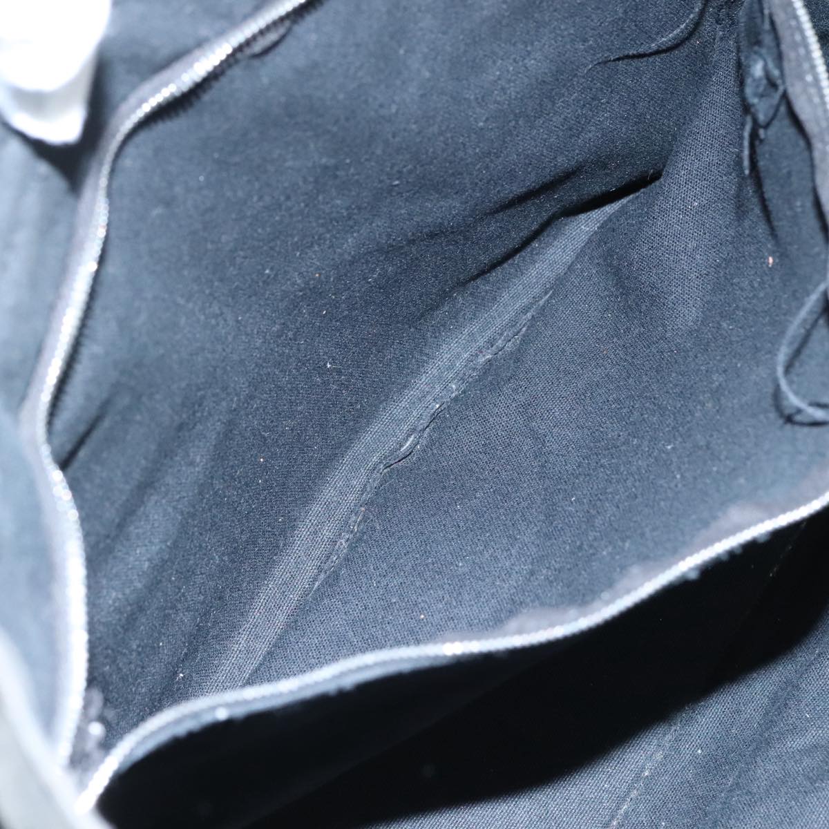 Hermès Herline Black Canvas Tote Bag (Pre-Owned)