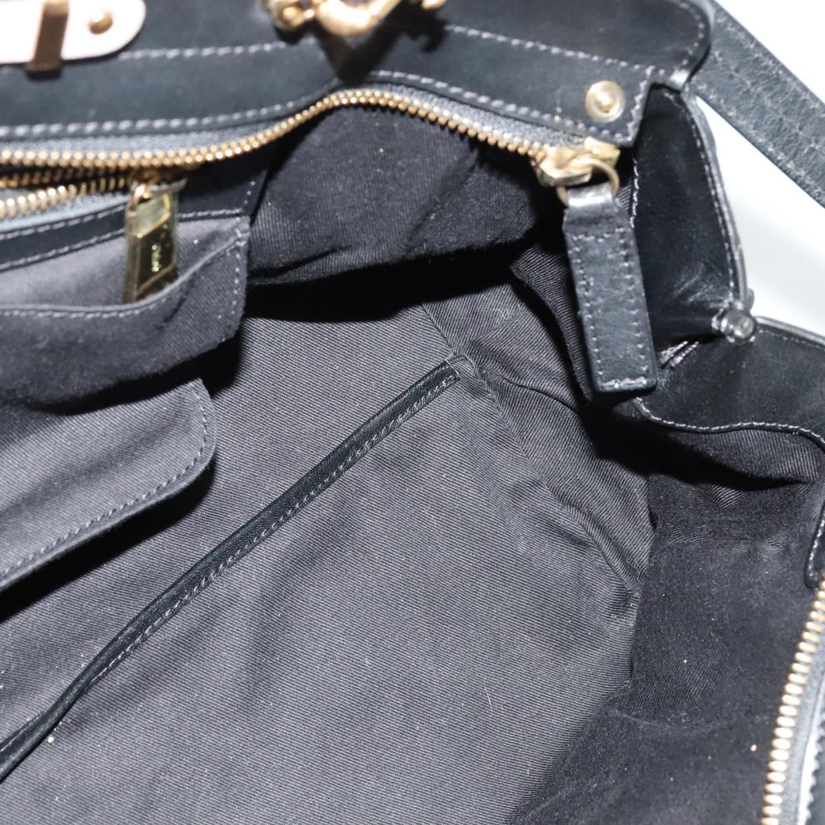 Chloé Alice Black Leather Handbag (Pre-Owned)