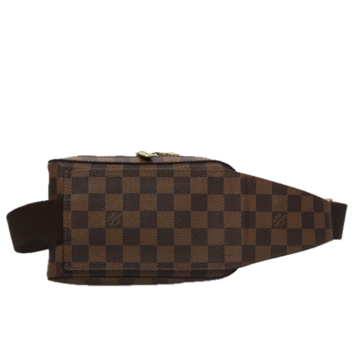 Louis Vuitton Geronimos Brown Canvas Shoulder Bag (Pre-Owned)
