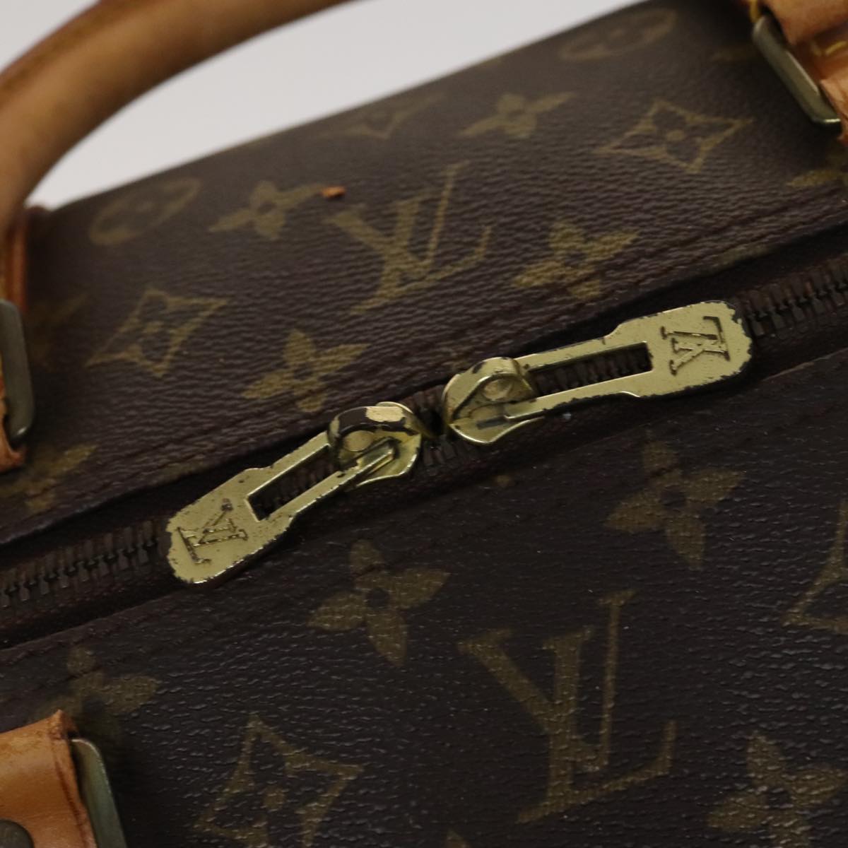 Louis Vuitton Keepall 60 Brown Canvas Travel Bag (Pre-Owned)