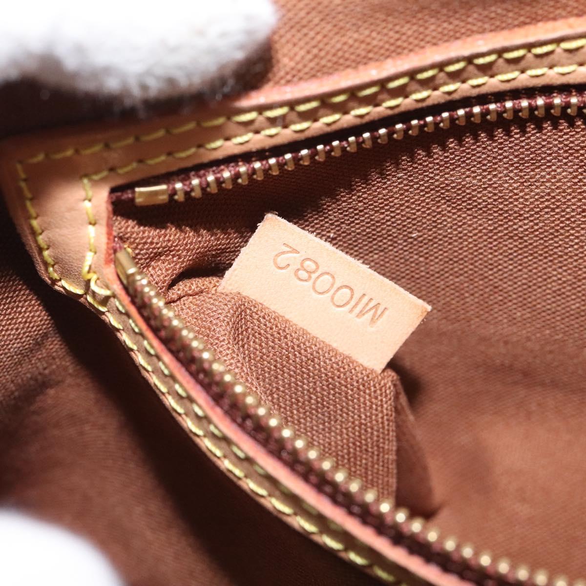 Louis Vuitton Mini Looping Brown Canvas Shoulder Bag (Pre-Owned)