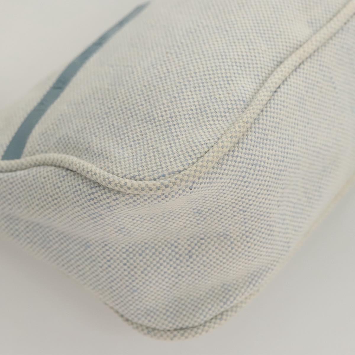 Prada Sports Blue Canvas Clutch Bag (Pre-Owned)