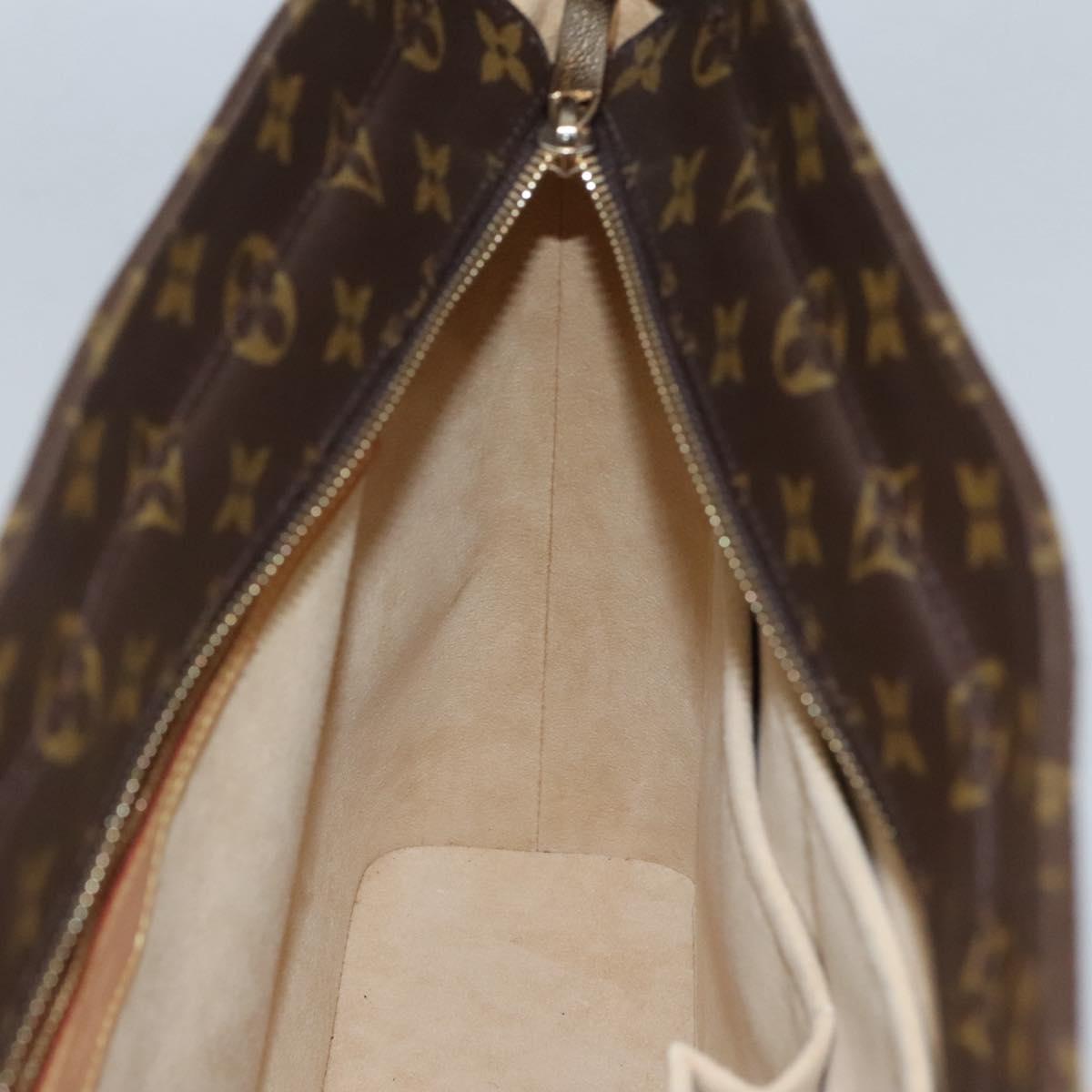 Louis Vuitton Luco Brown Canvas Tote Bag (Pre-Owned)