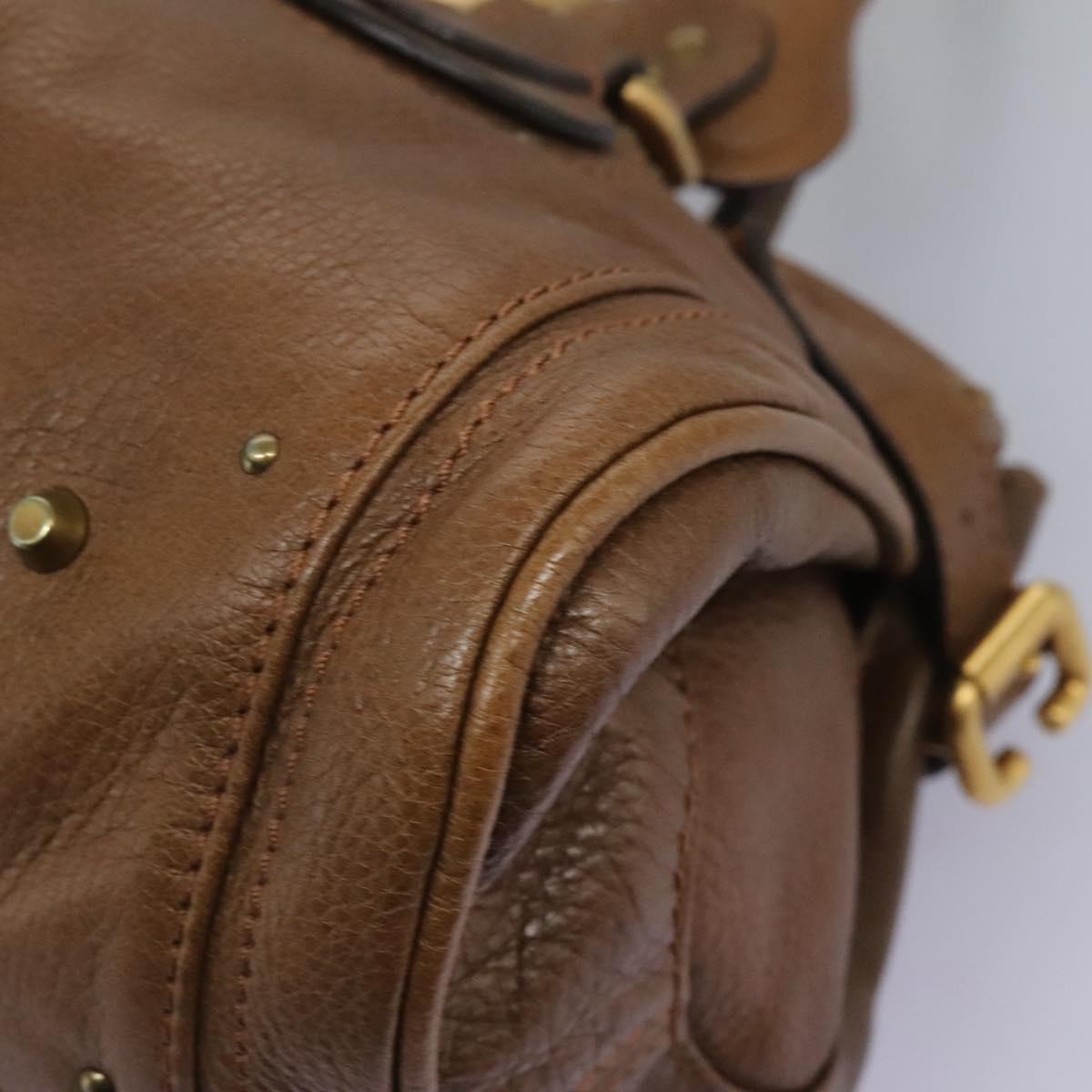 Chloé Paddington Brown Leather Handbag (Pre-Owned)