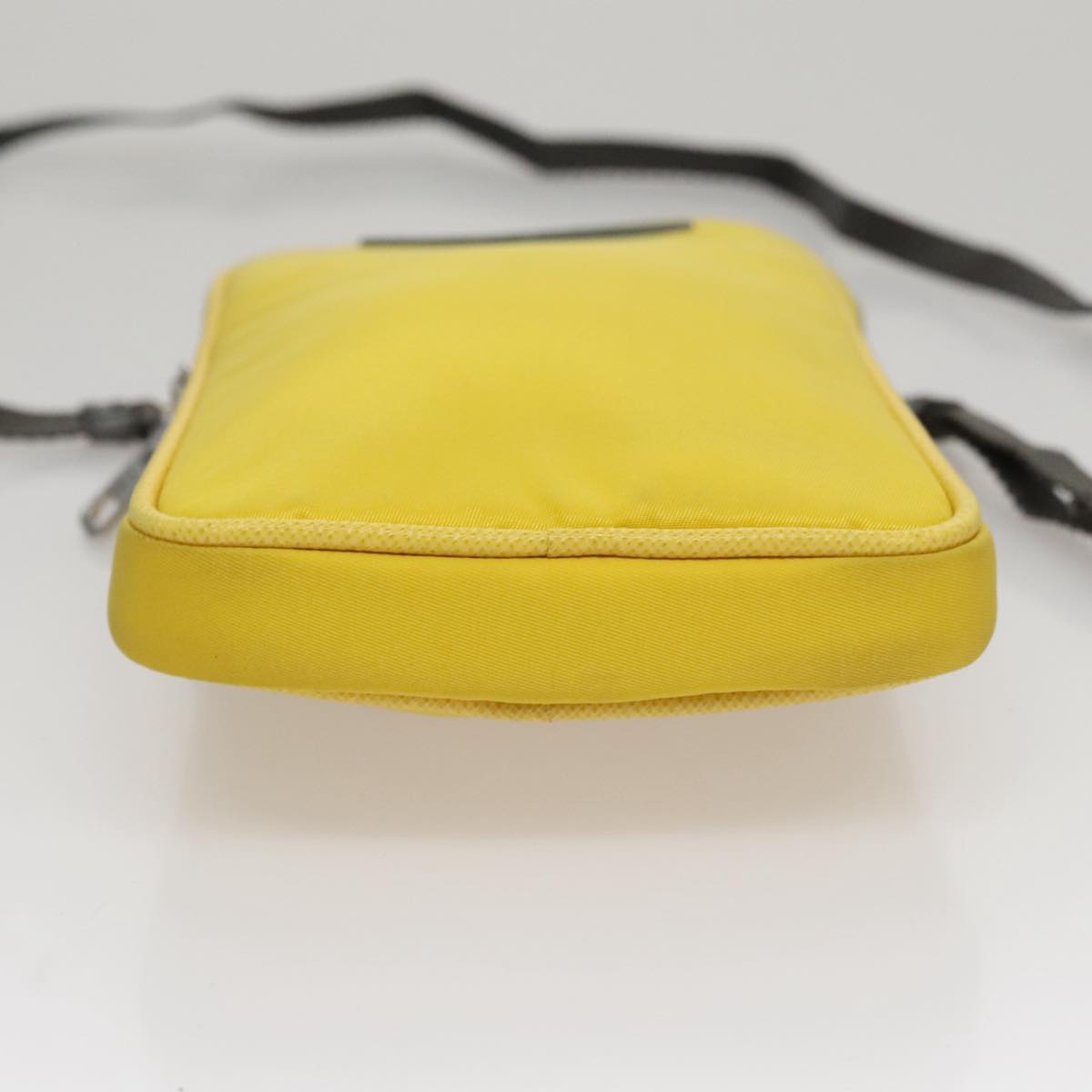 Prada Yellow Synthetic Shoulder Bag (Pre-Owned)