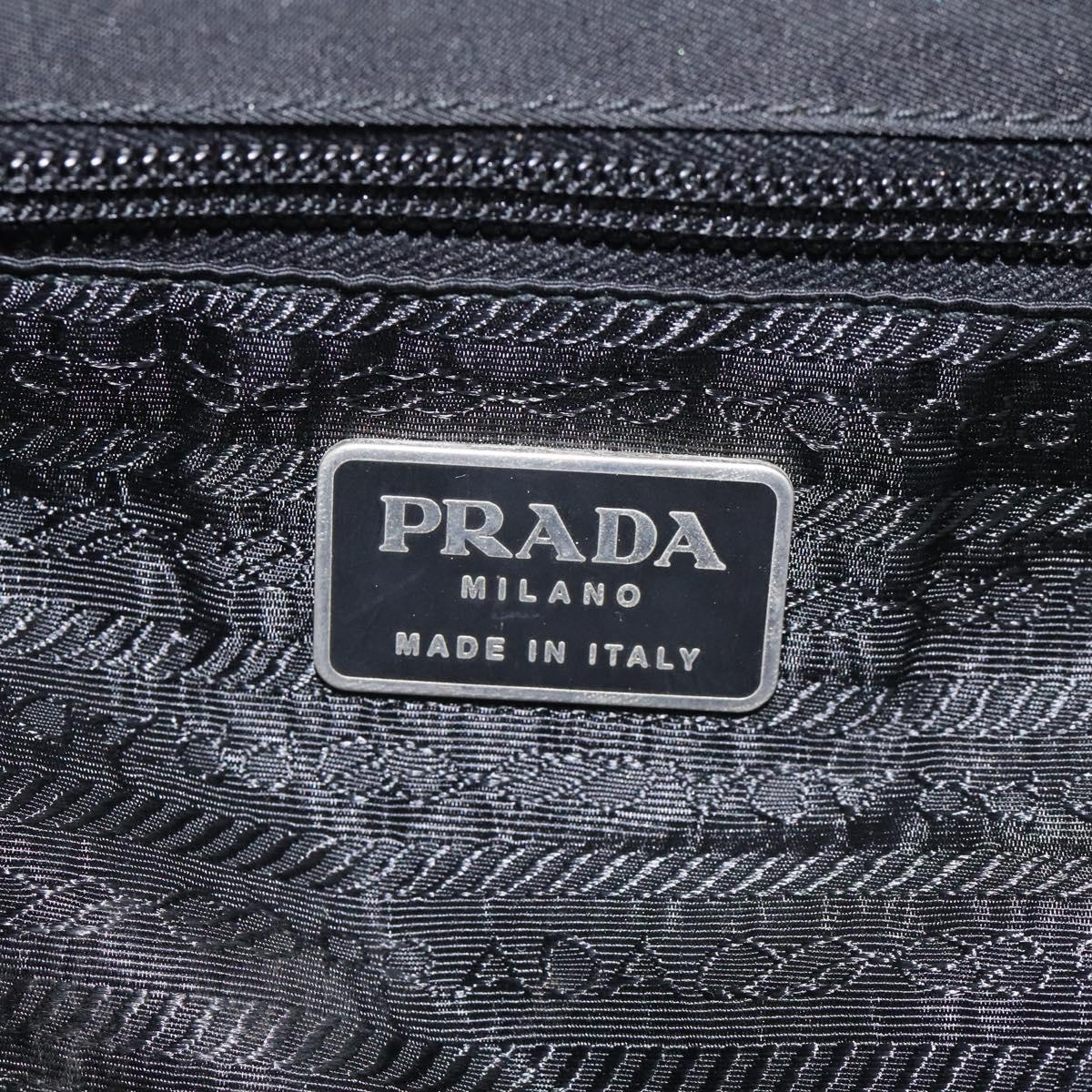Prada Tessuto Black Synthetic Tote Bag (Pre-Owned)