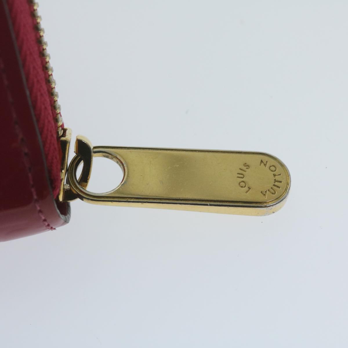 Louis Vuitton Zippy Wallet Pink Patent Leather Wallet (Pre-Owned)