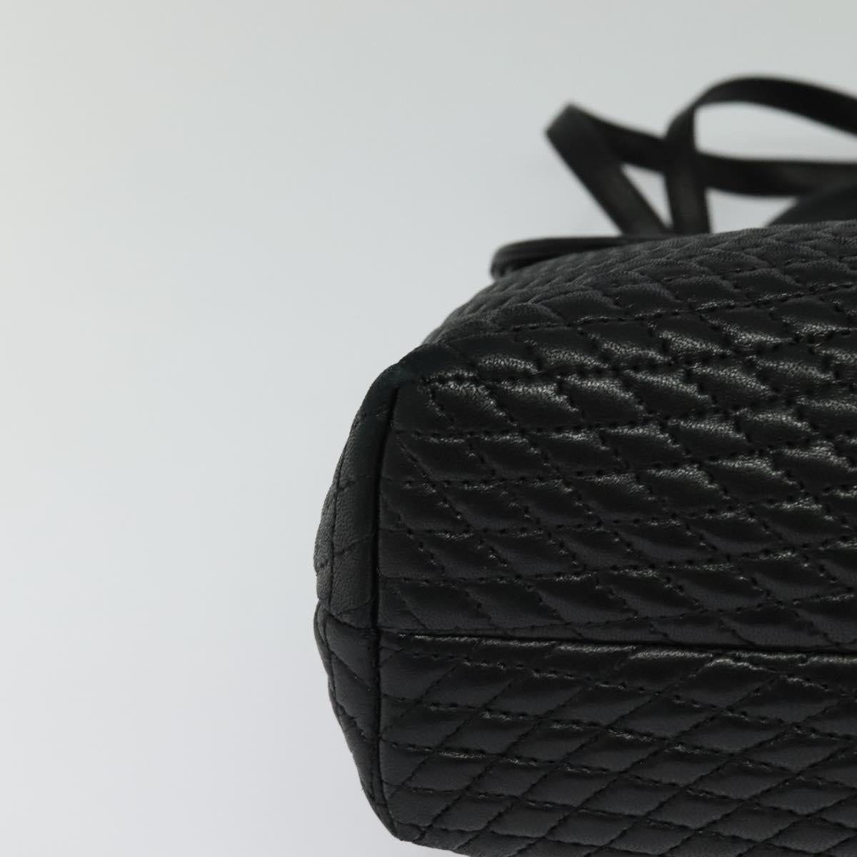 Bally Black Leather Handbag (Pre-Owned)
